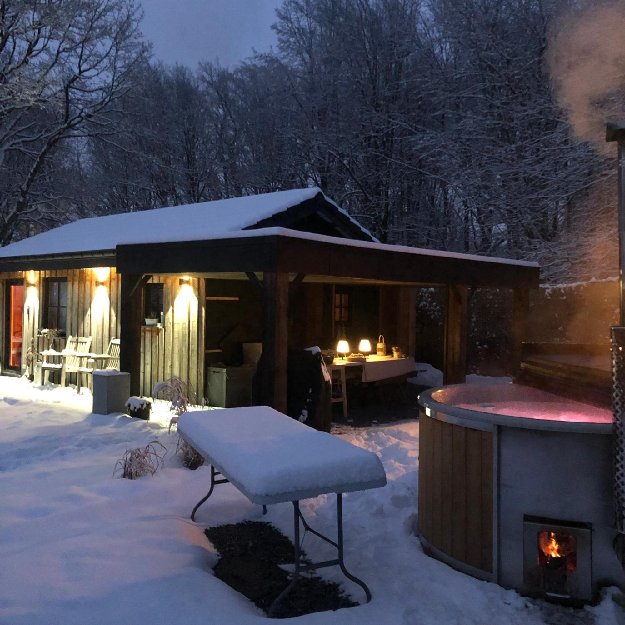 Villa Au Bien-Etre A Deux Spa Esterno foto