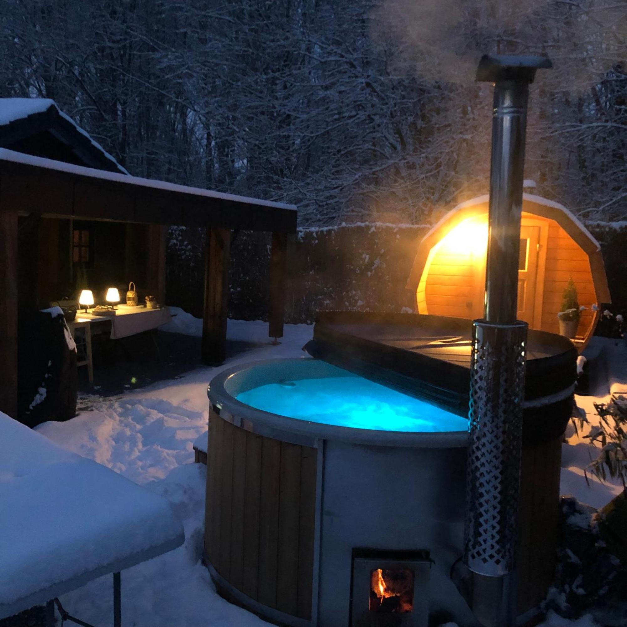 Villa Au Bien-Etre A Deux Spa Esterno foto