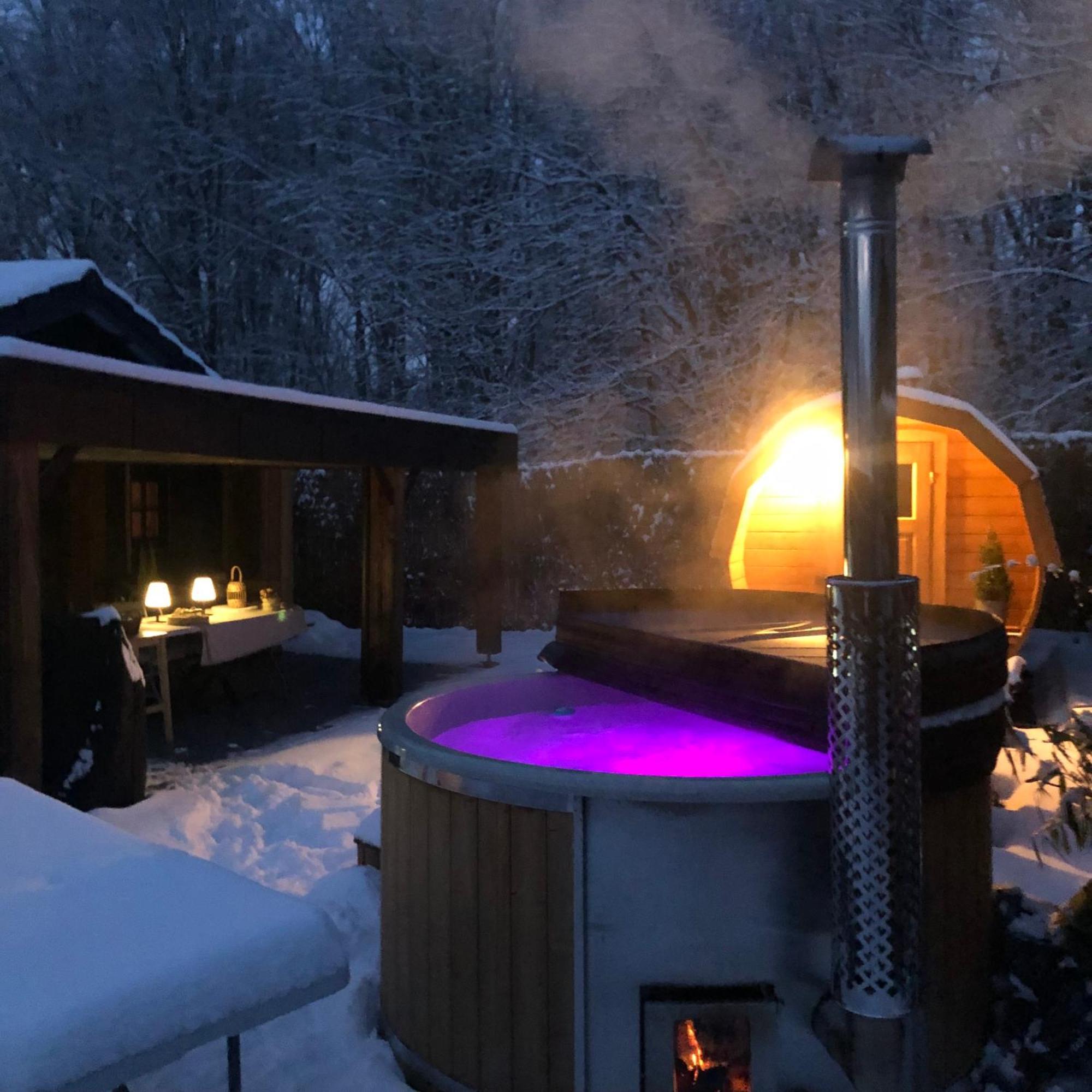 Villa Au Bien-Etre A Deux Spa Esterno foto